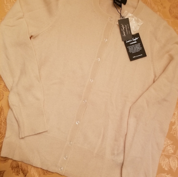 Ladies Cashmere Cardigan - Picture 2 of 6